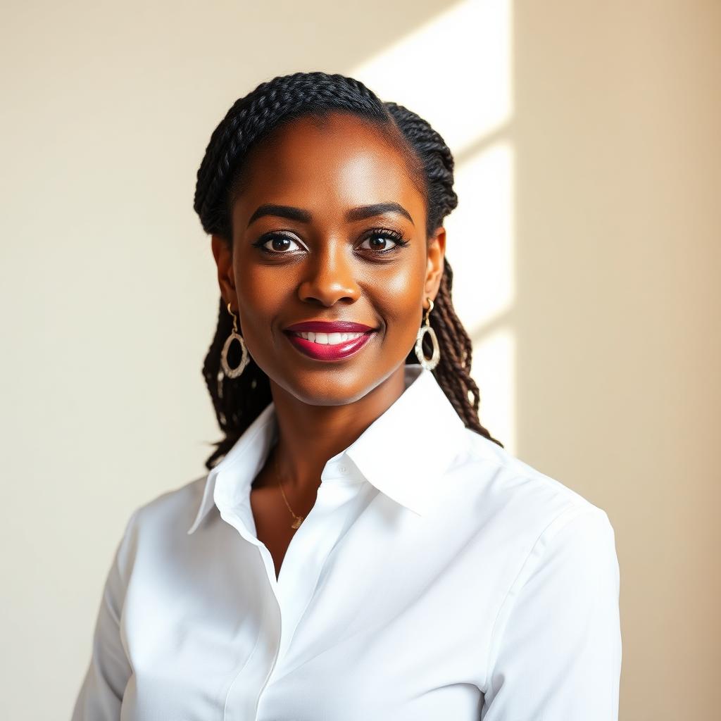 Portrait of Achieng Odongo, Principal Architect at Studio Kili.